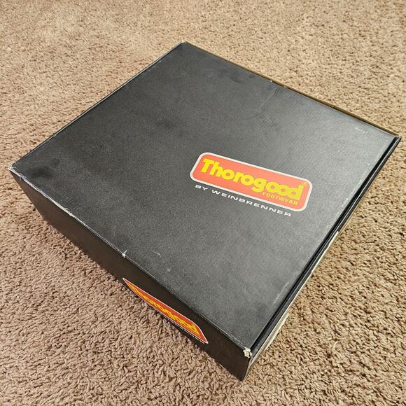 Thorogood Tactical Work Boots Mens 12 Black Leather 834-6086 6" Lace Up GUC - Picture 12 of 12